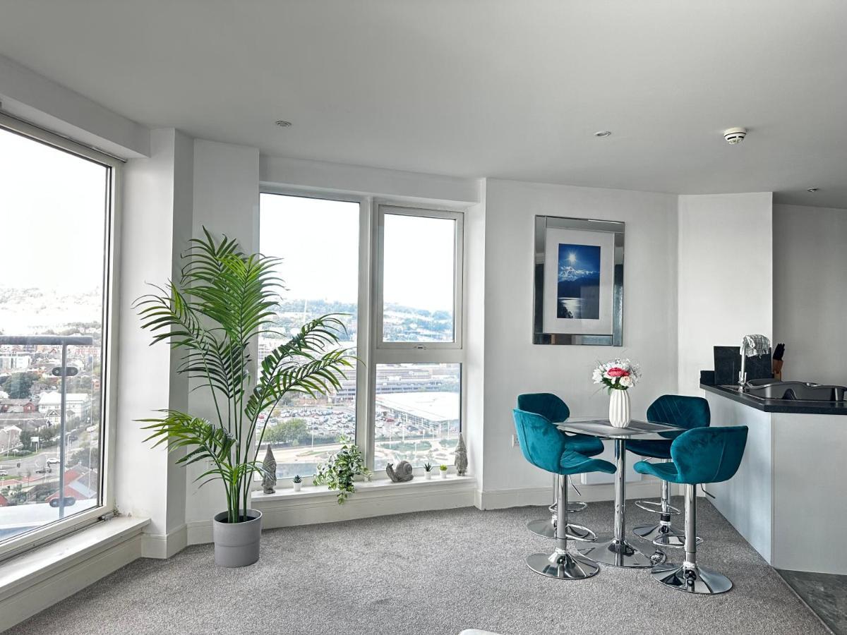 Stunning Ocean & City View Apt Swansea Luaran gambar