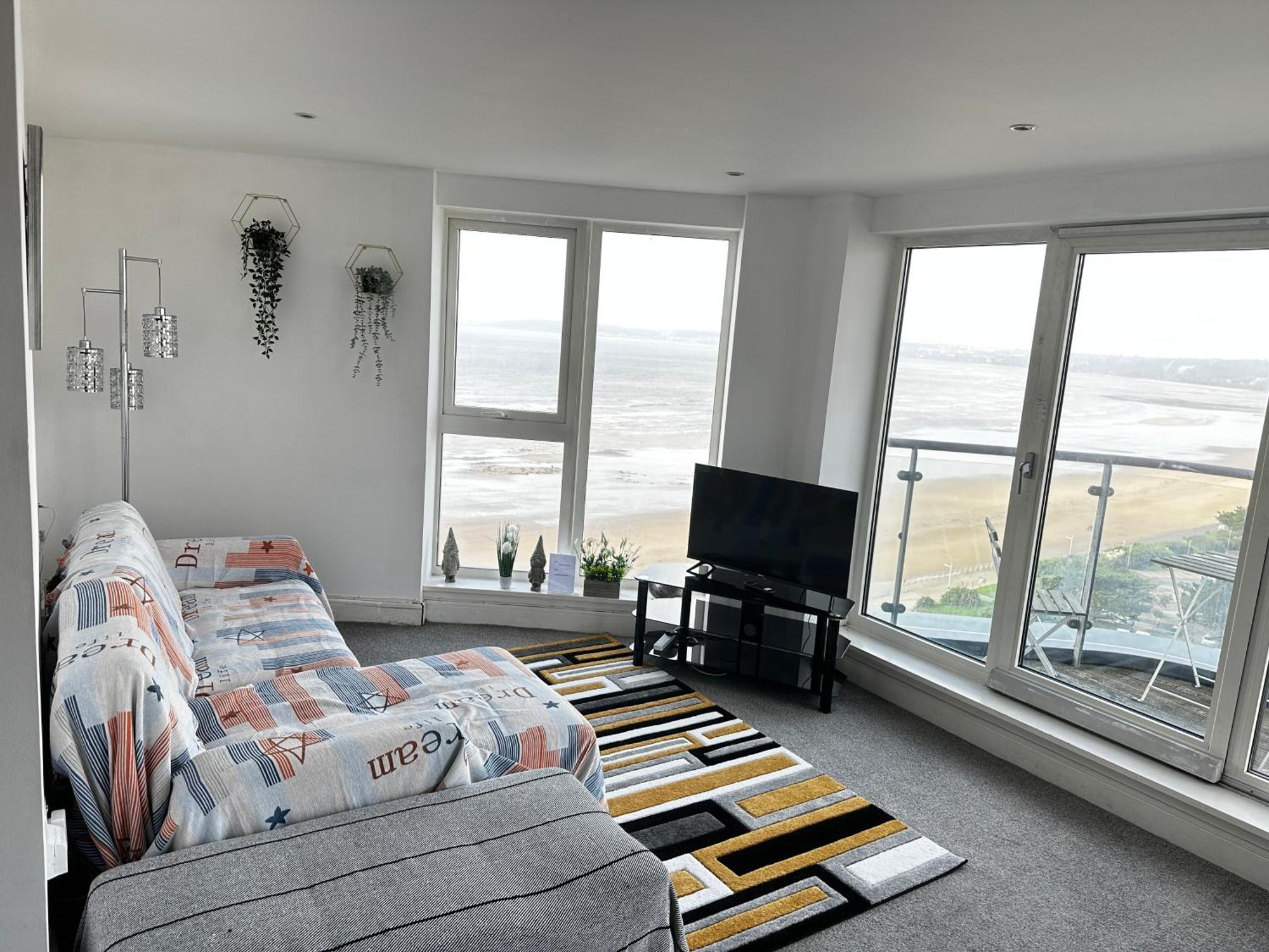 Stunning Ocean & City View Apt Swansea Luaran gambar